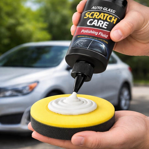 Auto Glass Scratch Care Polishing Fluid - Buy 1 Get 1 Free
