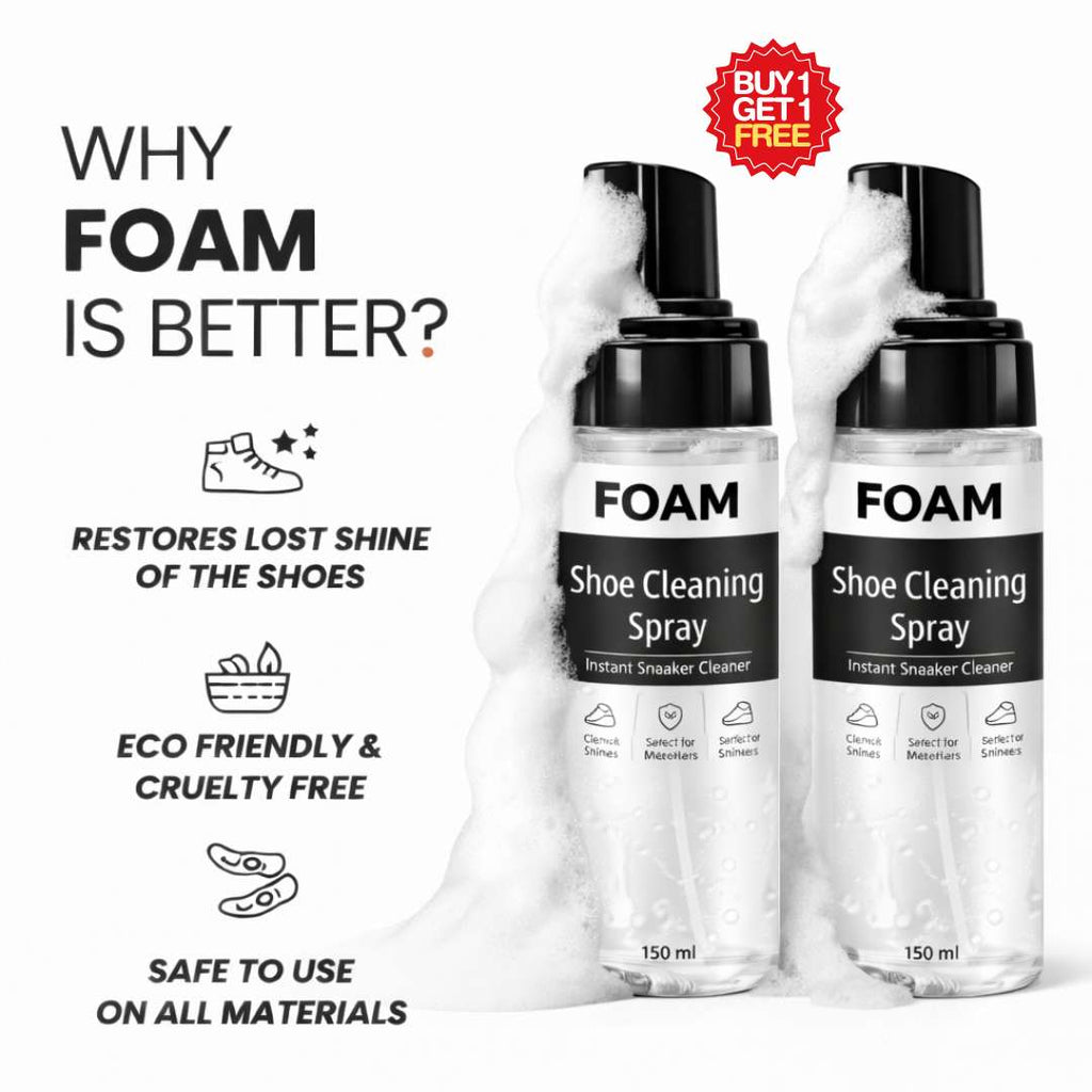 Water-Free Foam Shoe Cleaner