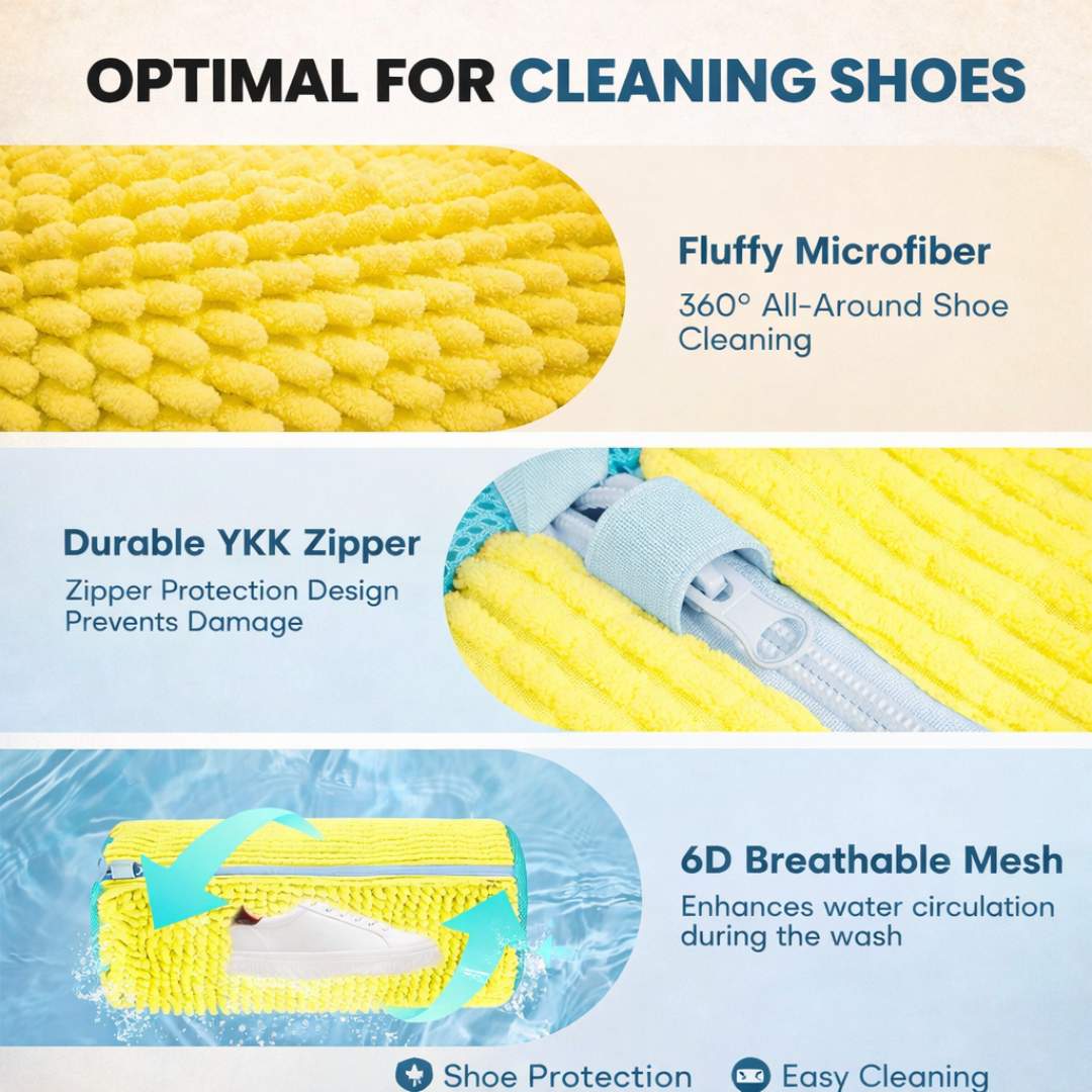 Laundry Shoe Cleaning Bags - Buy 1 Get 1 Free