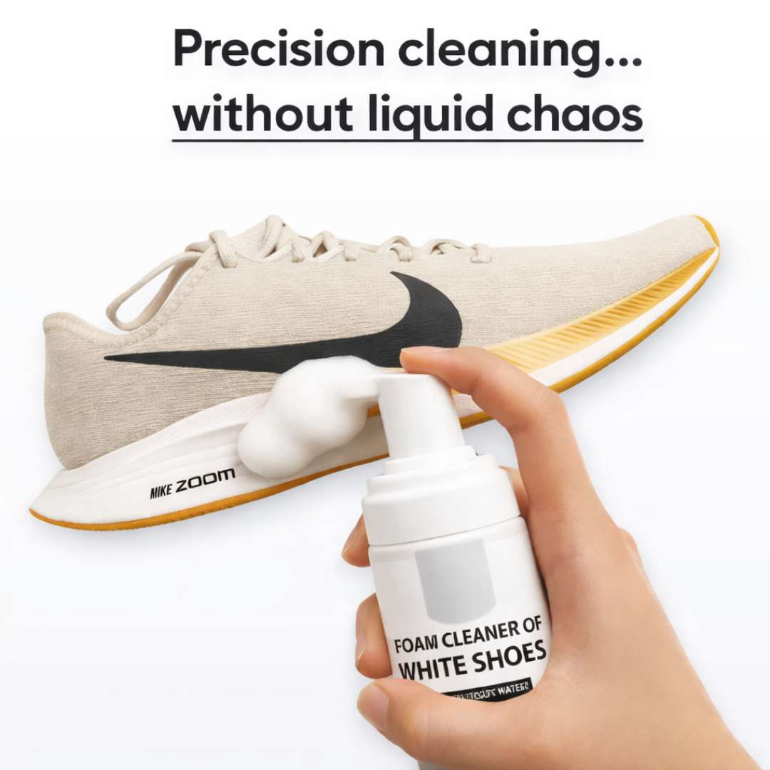 Water-Free Foam Shoe Cleaner