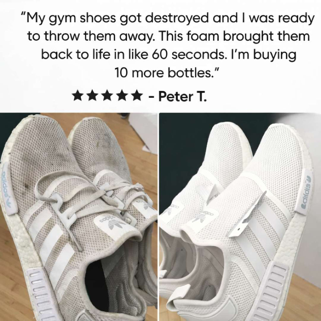 Water-Free Foam Shoe Cleaner