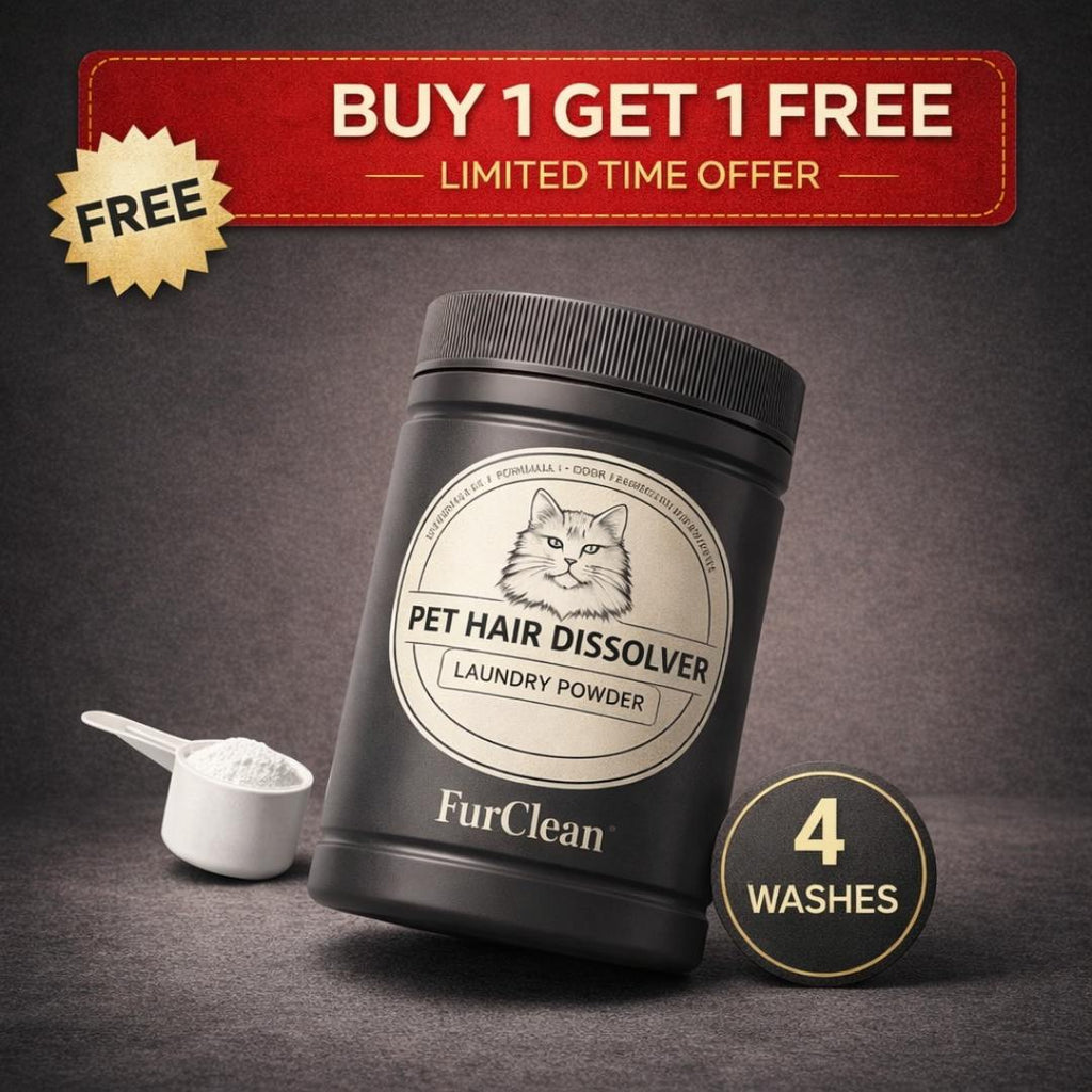 Pet Hair Dissolver Laundry Powder – 1 Wash Pet Hair Removal Formula