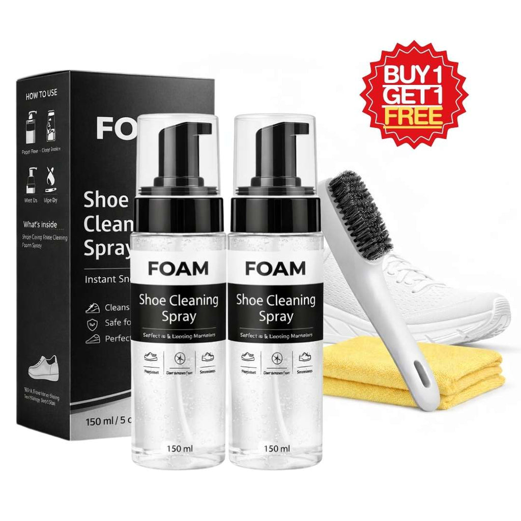 Water-Free Foam Shoe Cleaner