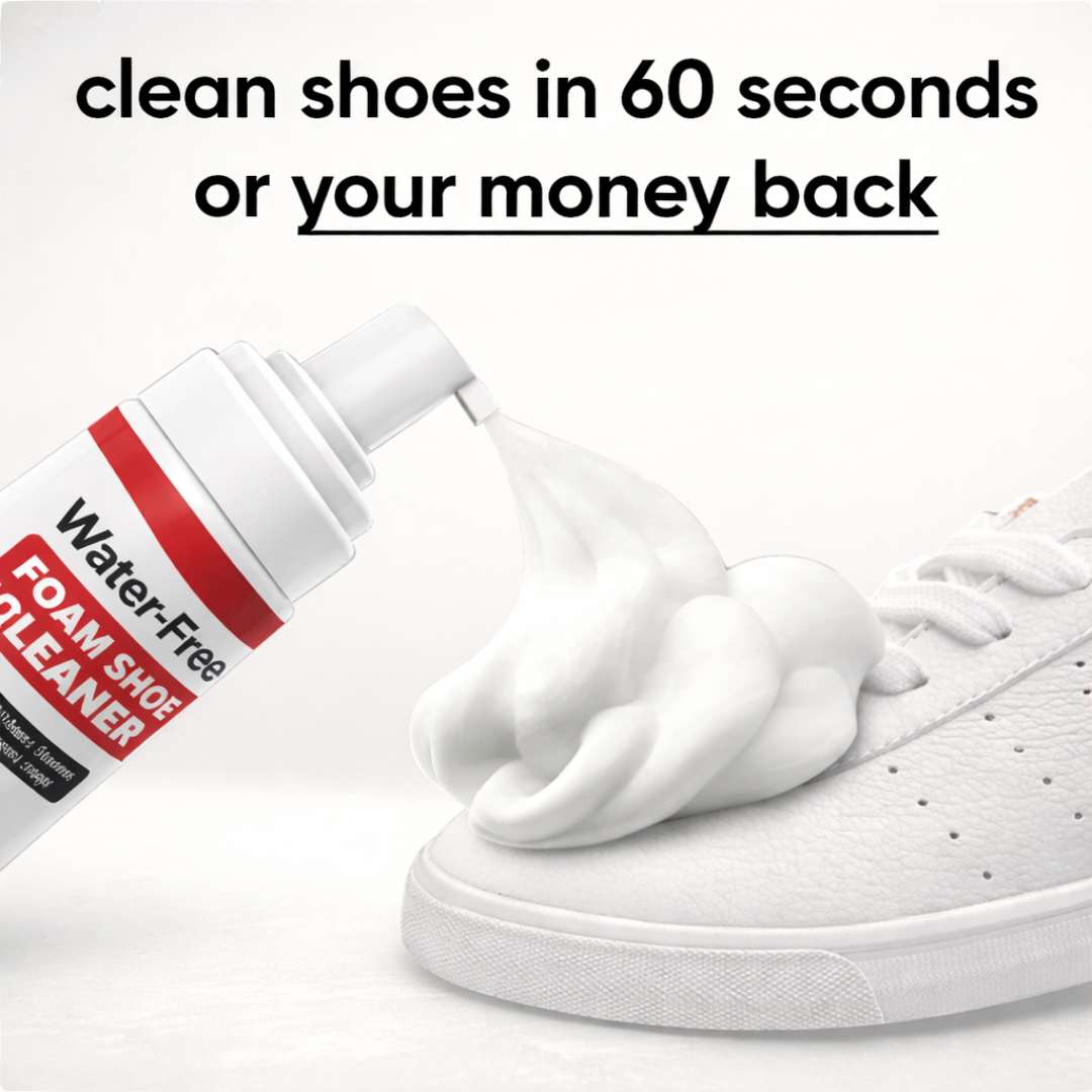 Water-Free foam Shoe Cleaner - Buy 1 get 1 Free