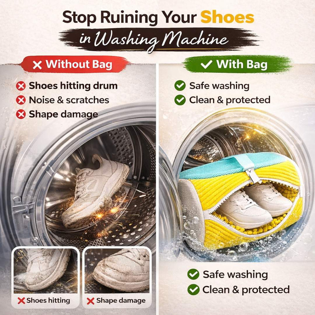 Laundry Shoe Cleaning Bags - Buy 1 Get 1 Free