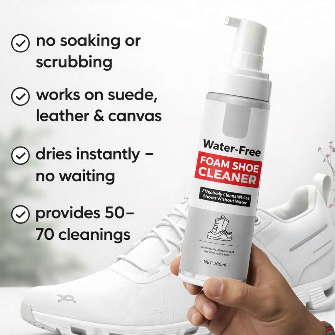 Water-Free foam Shoe Cleaner - Buy 1 get 1 Free