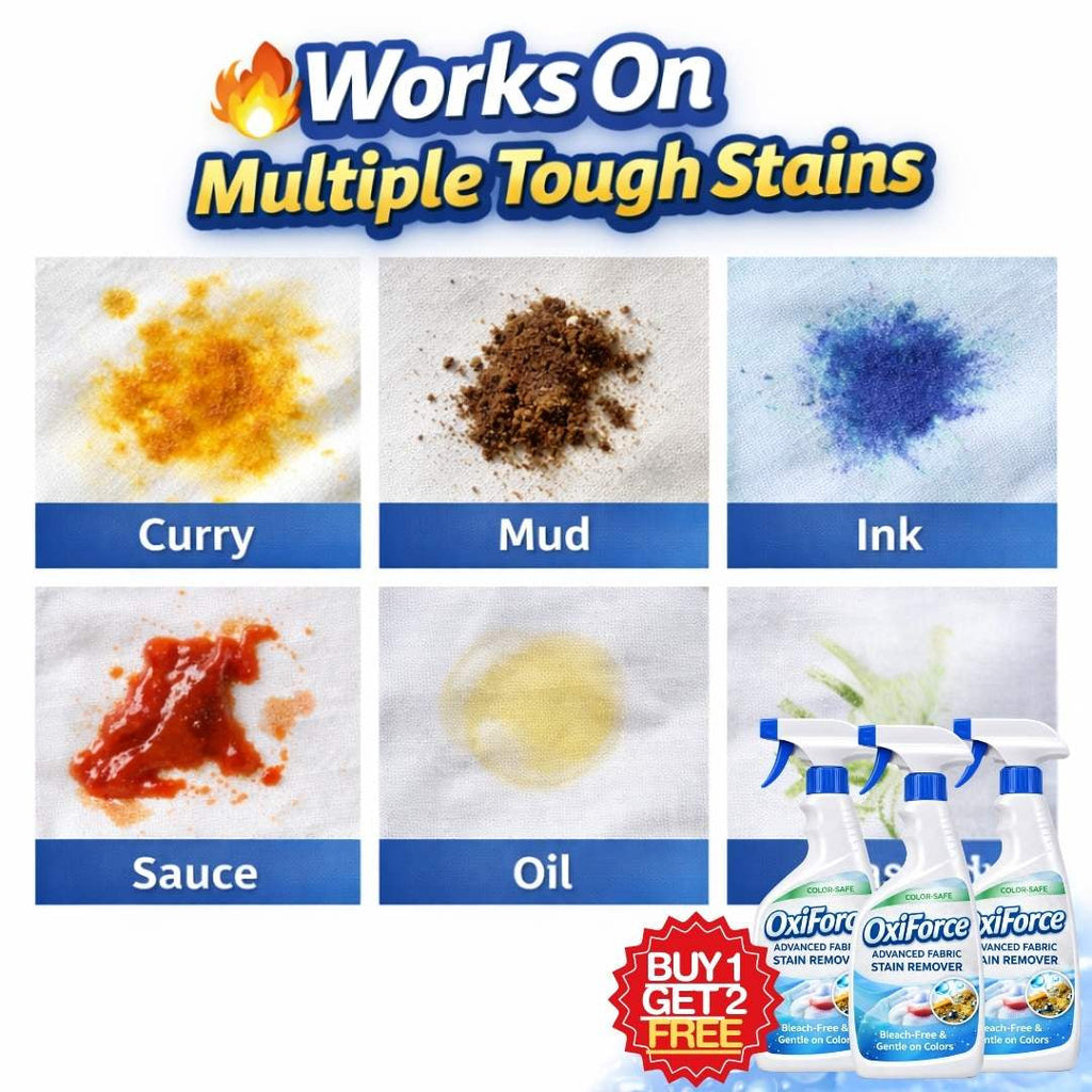 OxiForce Advanced Stain Remover | Color-Safe | BUY 1 GET 1 FREE!