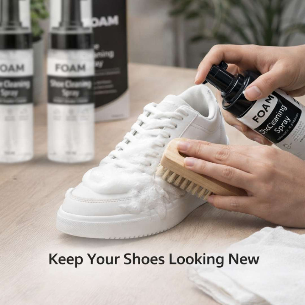 Water-Free Foam Shoe Cleaner