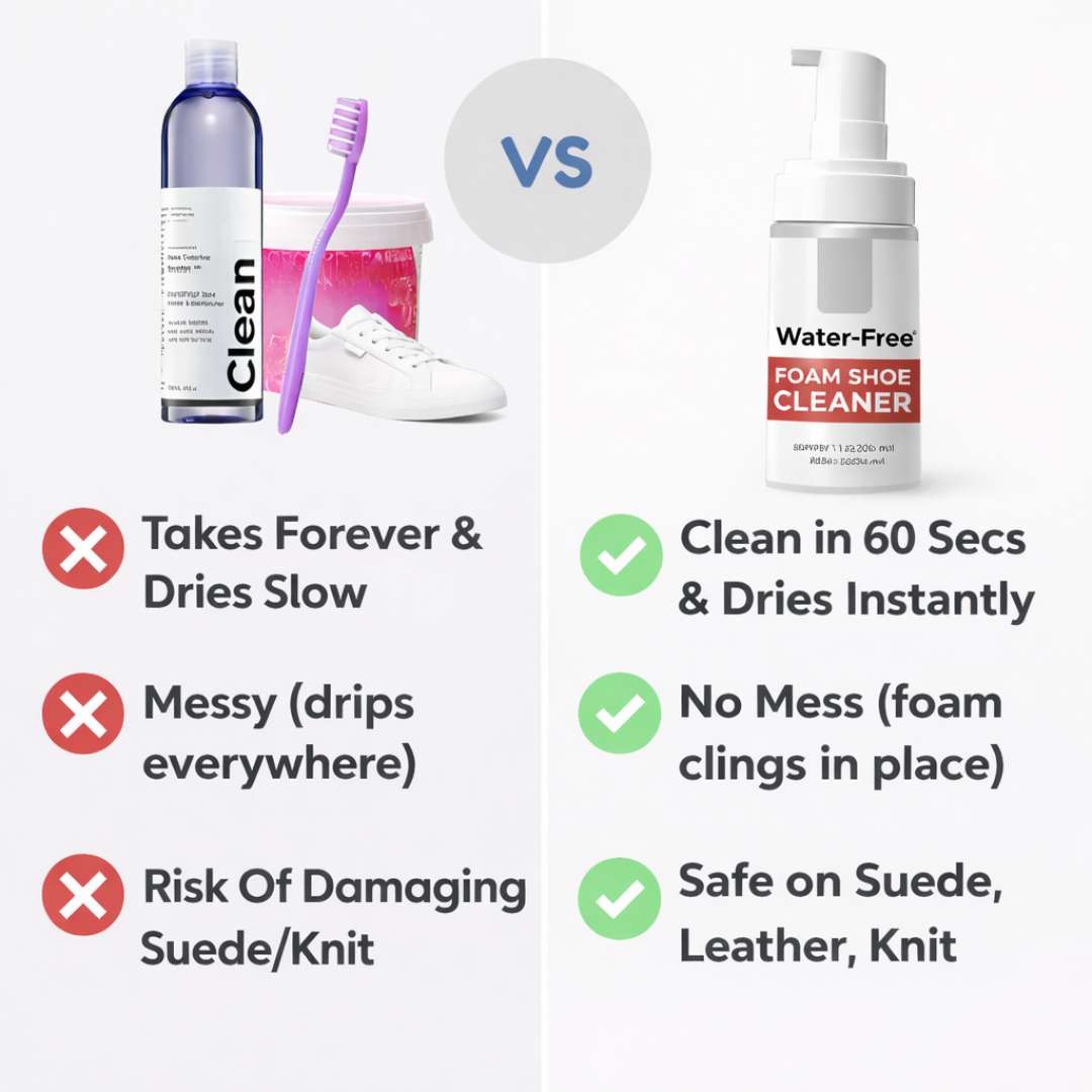 Water-Free foam Shoe Cleaner - Buy 1 get 1 Free