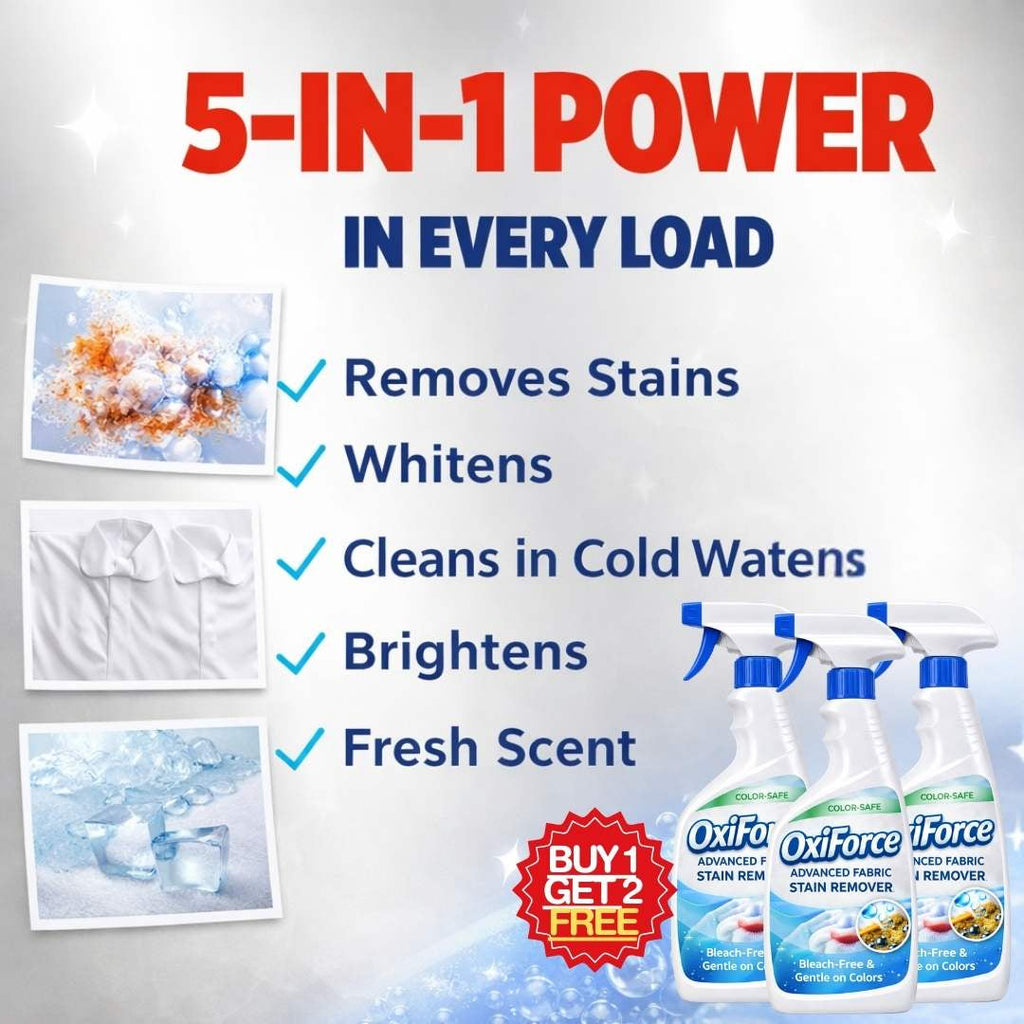 OxiForce Advanced Stain Remover | Color-Safe | BUY 1 GET 1 FREE!