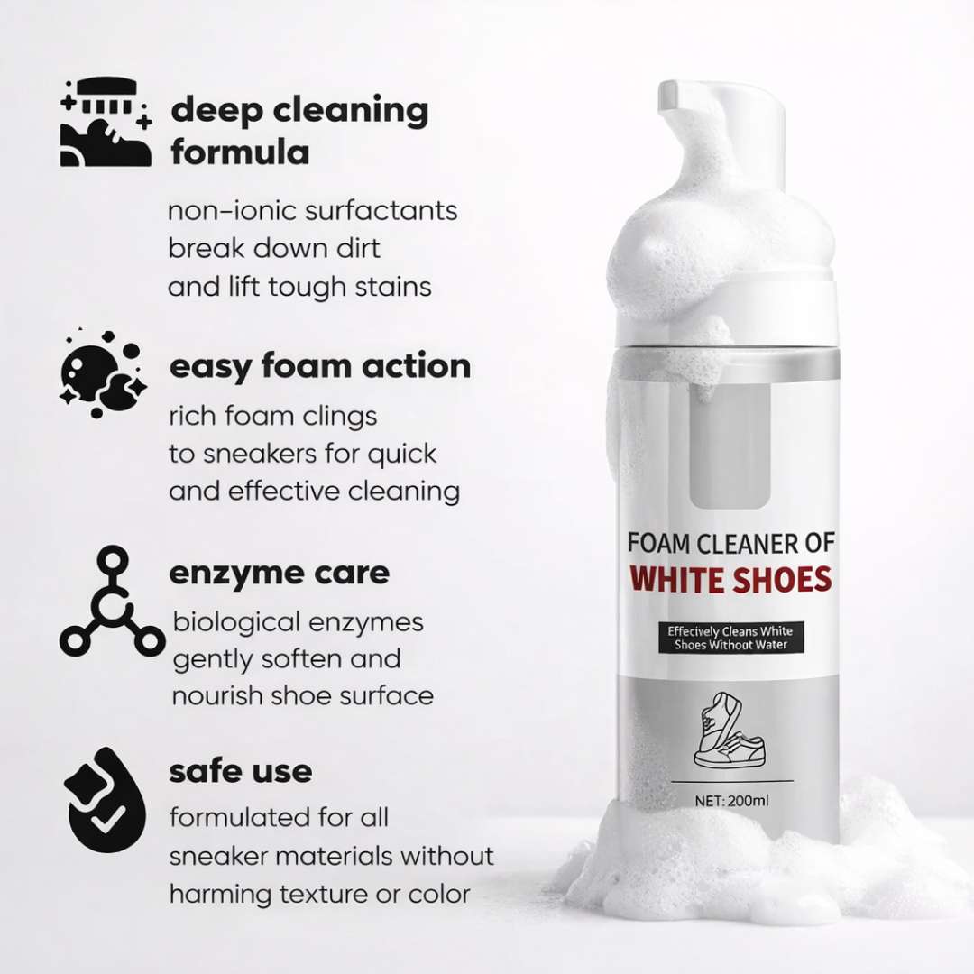 Water-Free foam Shoe Cleaner - Buy 1 get 1 Free